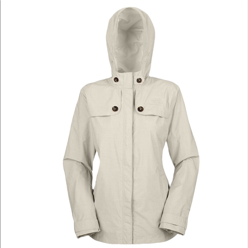 THE NORTH FACE Vintage White Carli Rain Jacket